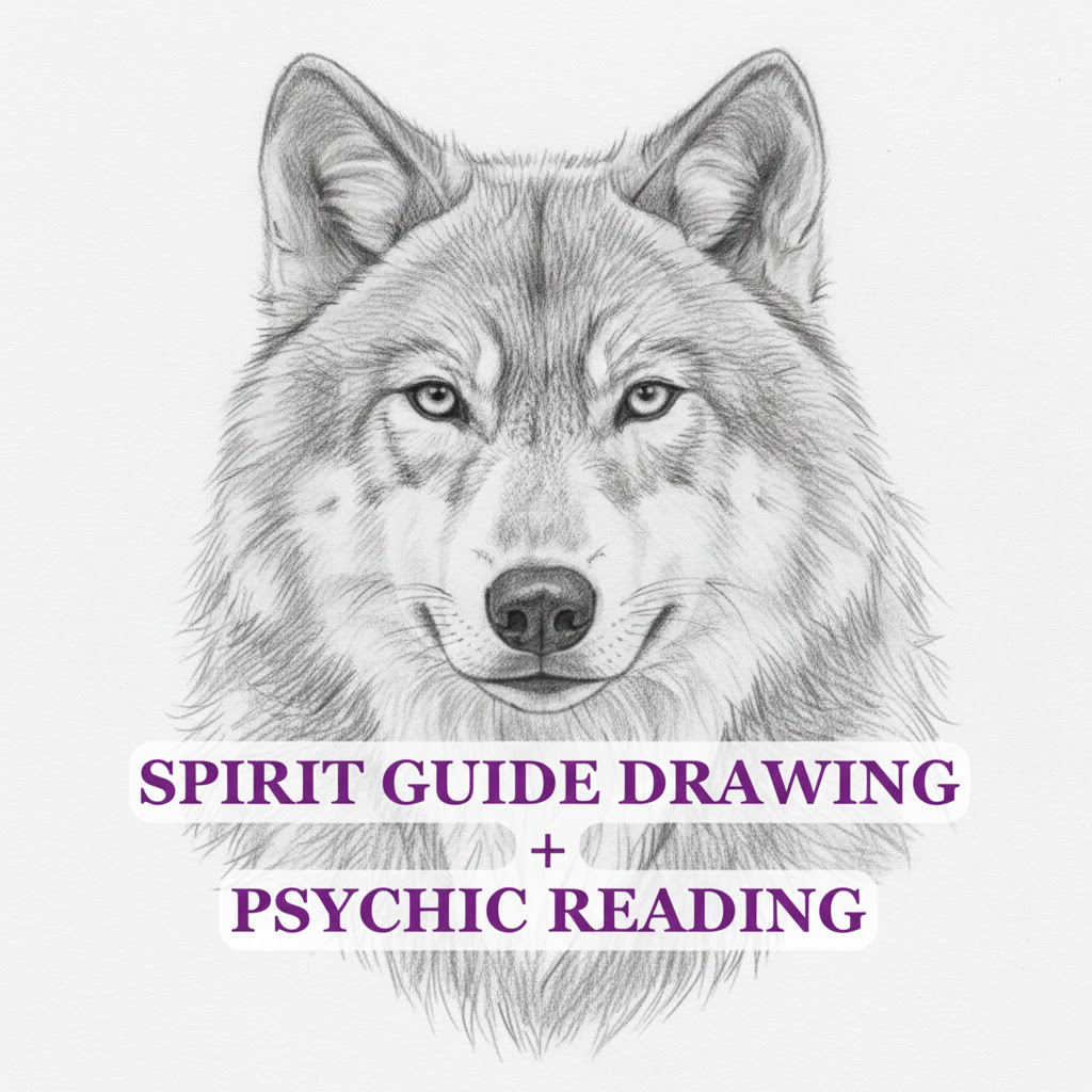 Spirit guide drawing & reading